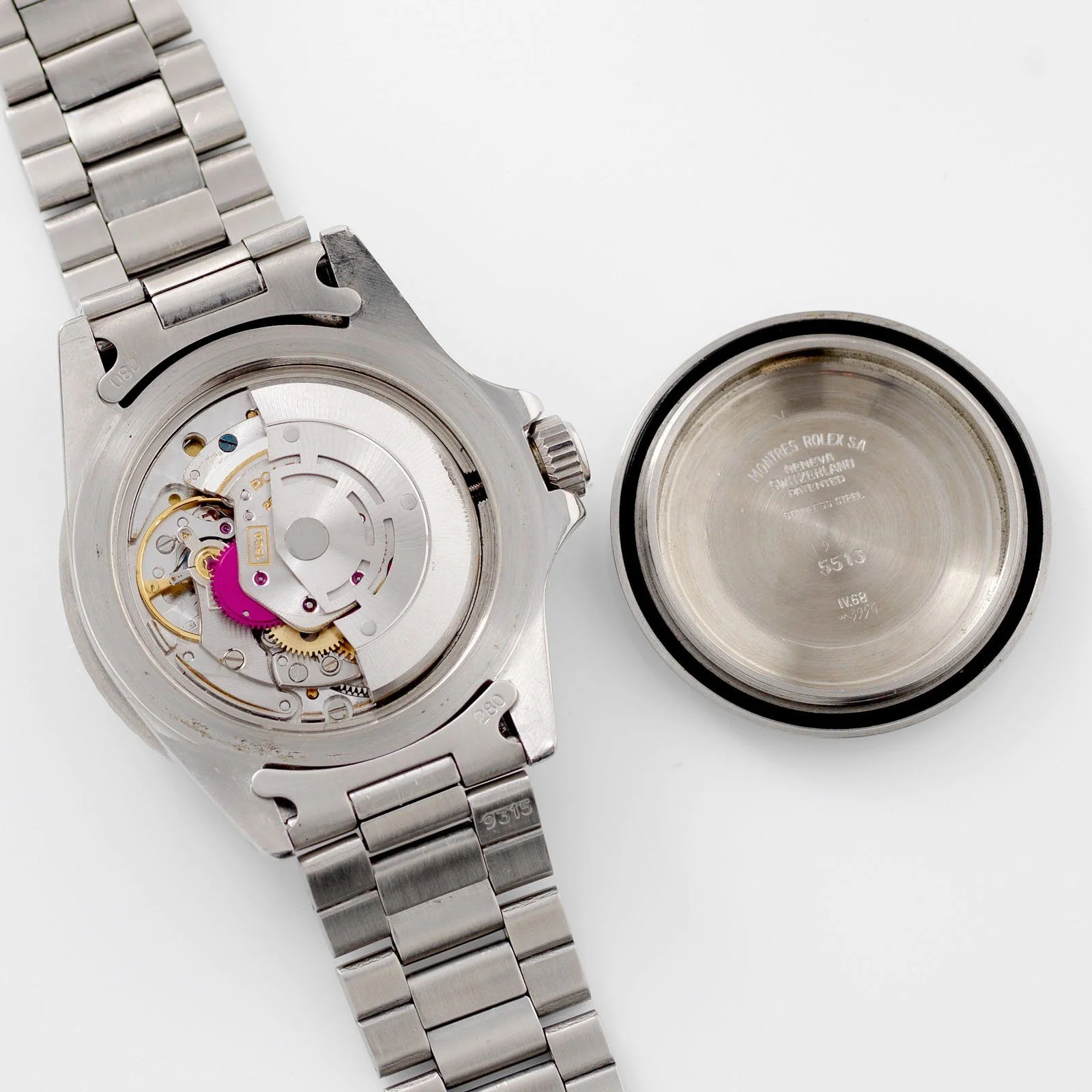 Rolex Submariner Serif Dial 5513 Ghost Insert - Image 10