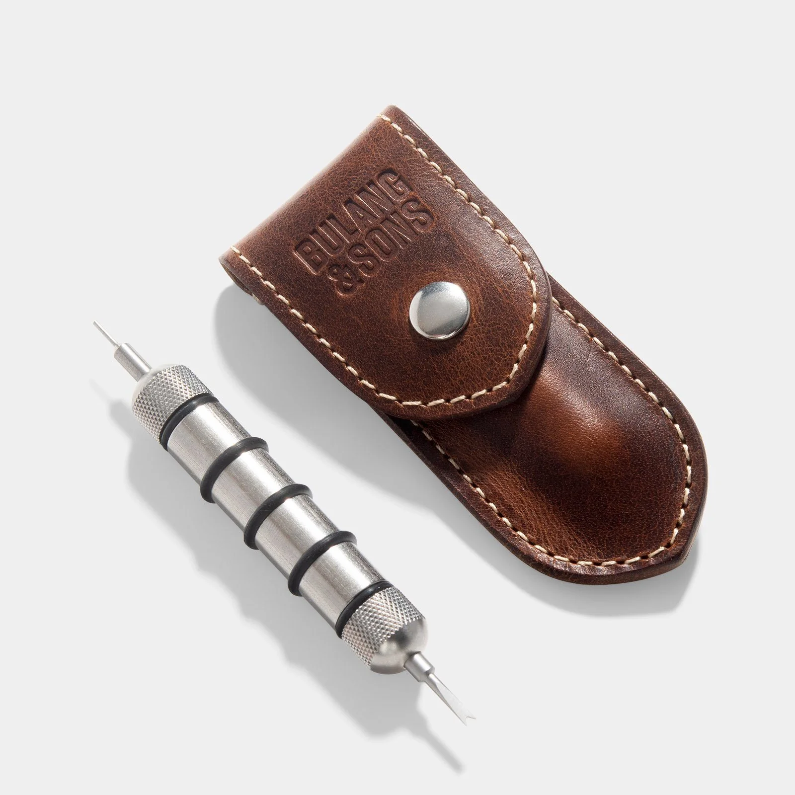 Siena Brown Spring Bar Travel Tool Set - Image 4