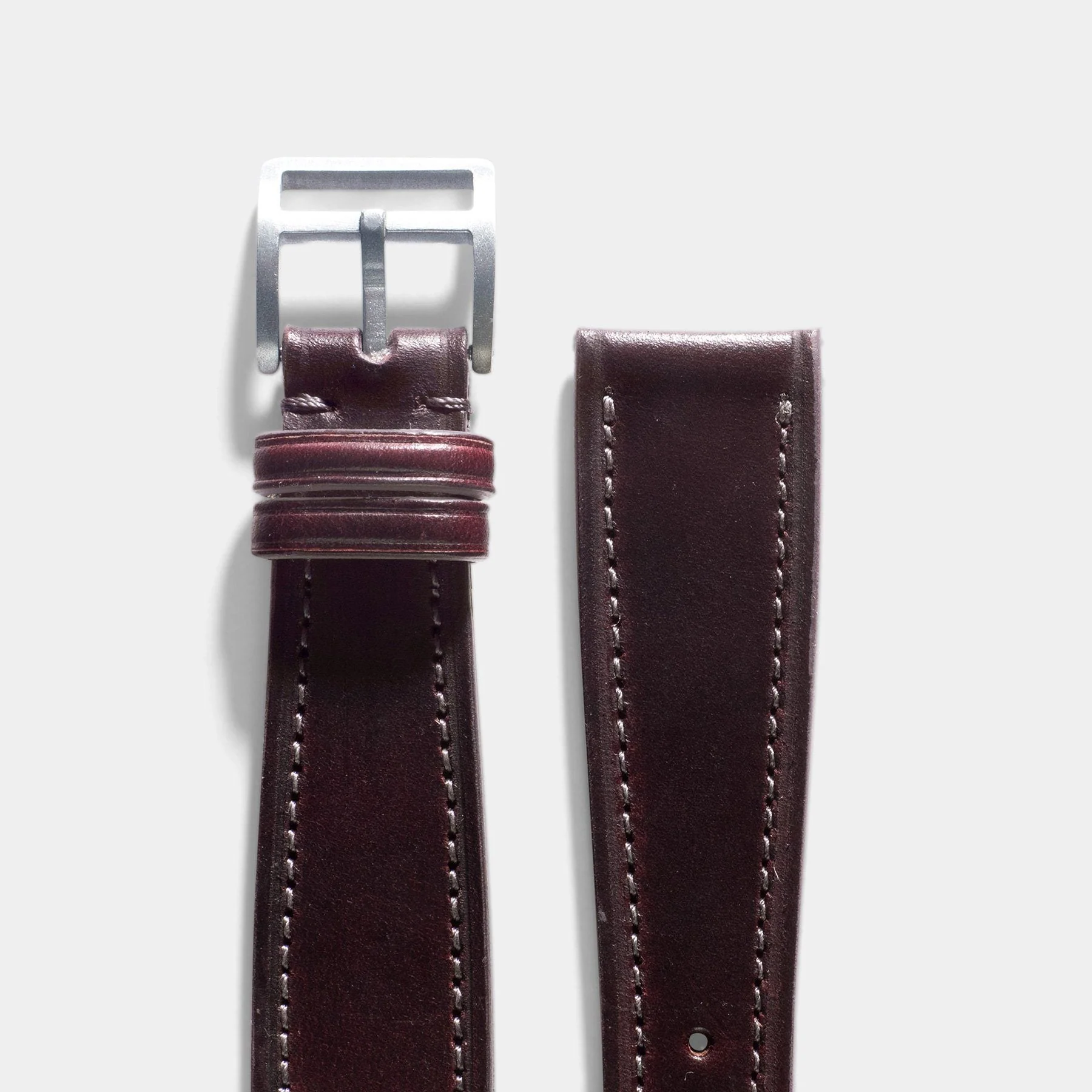 St. Émilion Bordeaux Leather Watch Strap - Image 3