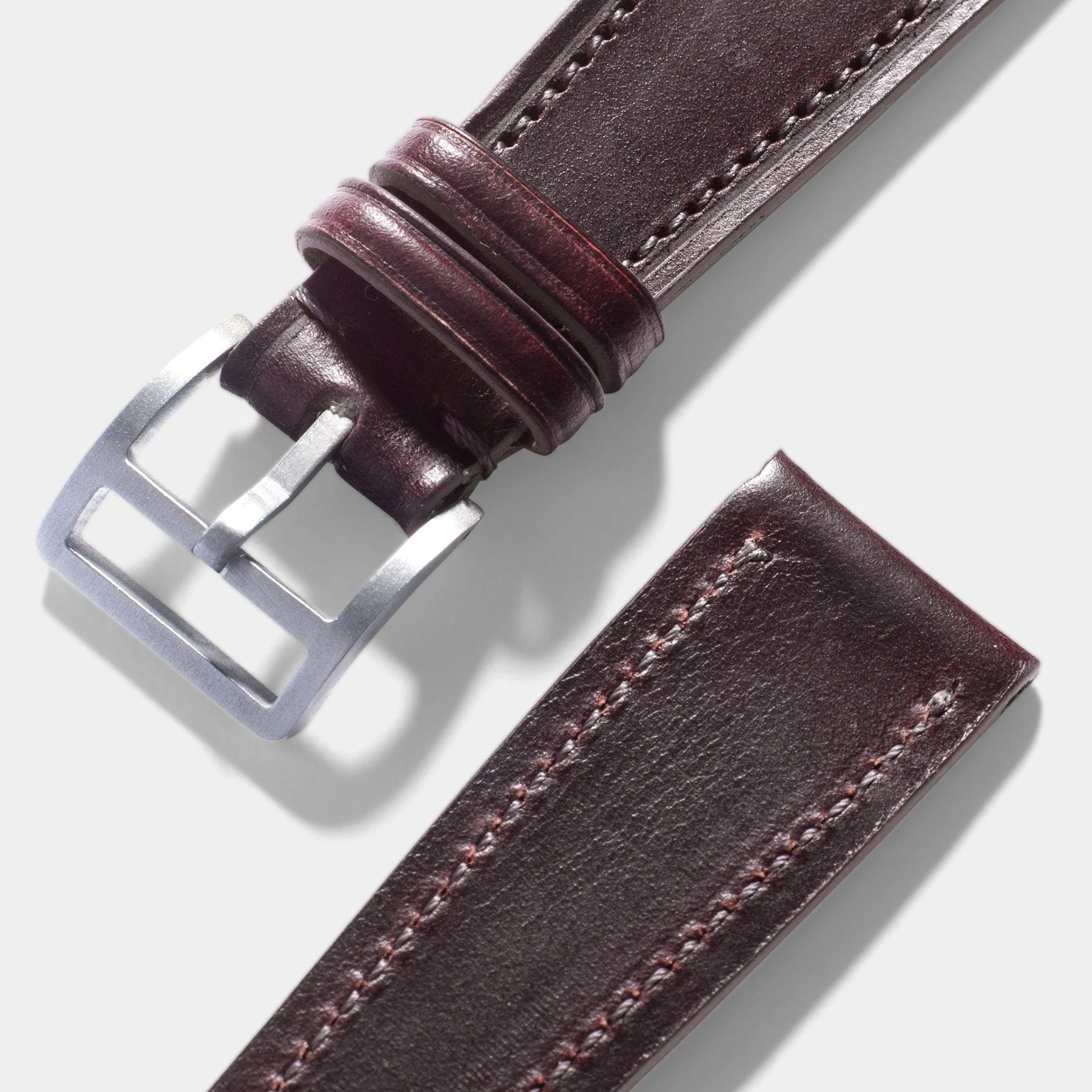 St. Émilion Bordeaux Leather Watch Strap - Image 6