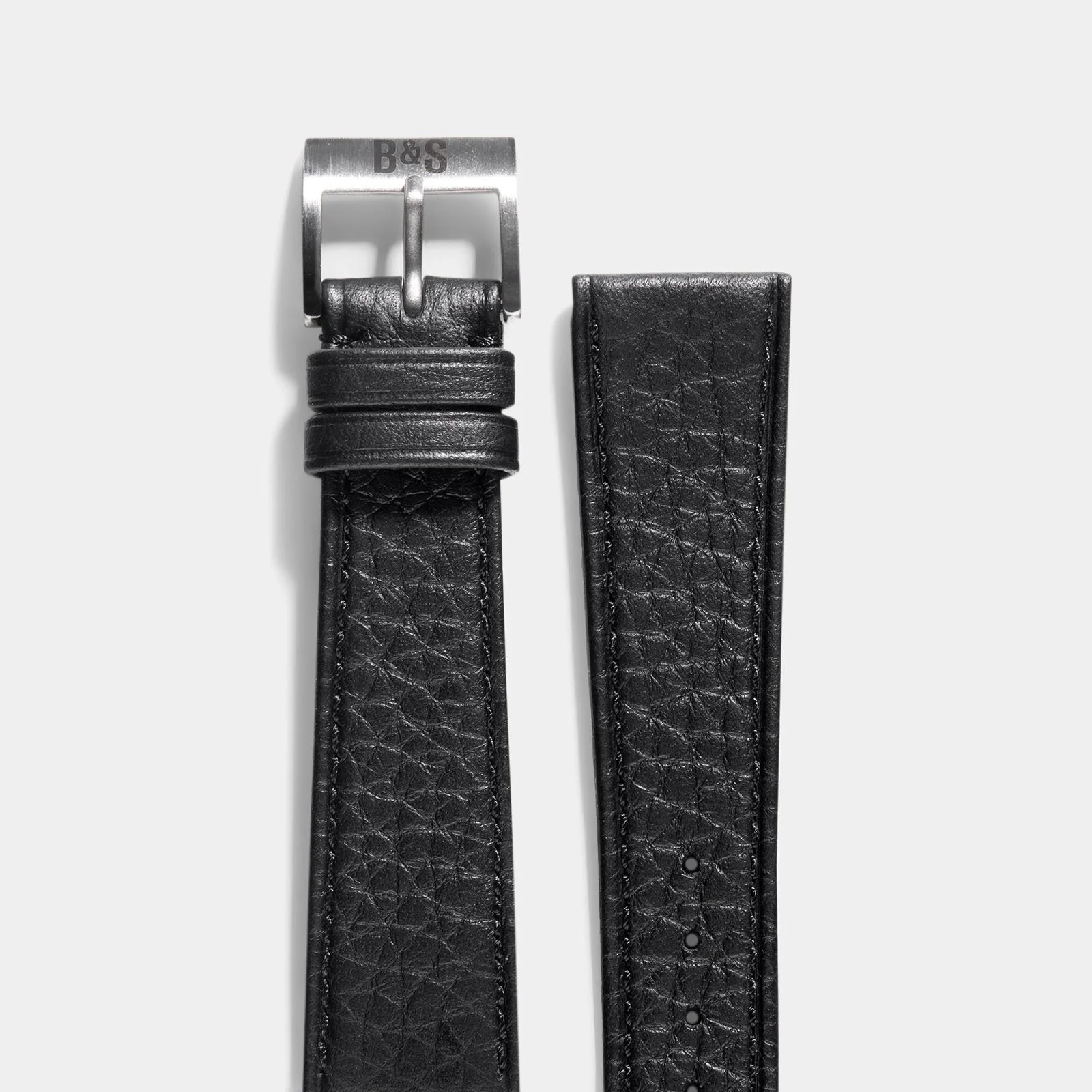 Taurillon Black Speedy Leather Watch Strap - Image 3