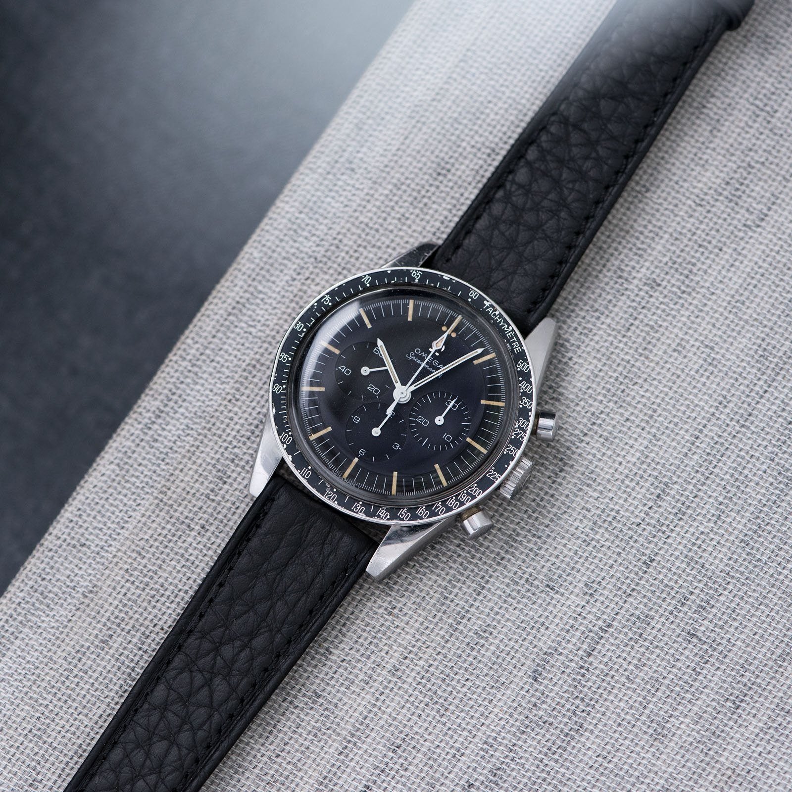 Taurillon Black Speedy Leather Watch Strap - Image 4