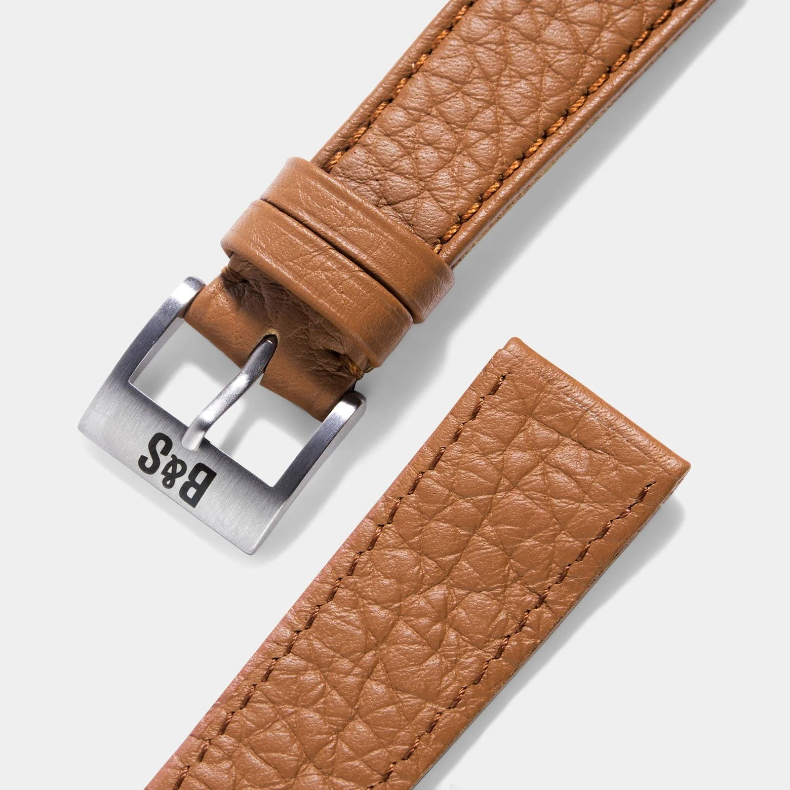 Taurillon Brown Speedy Leather Watch Strap - Image 7