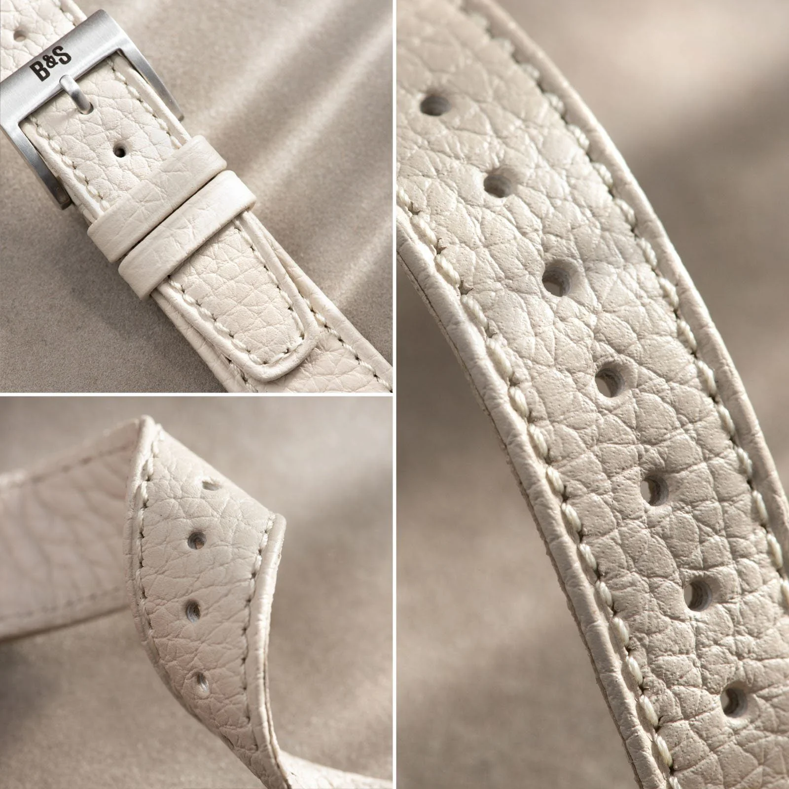Taurillon Creme Speedy Leather Watch Strap - Image 6
