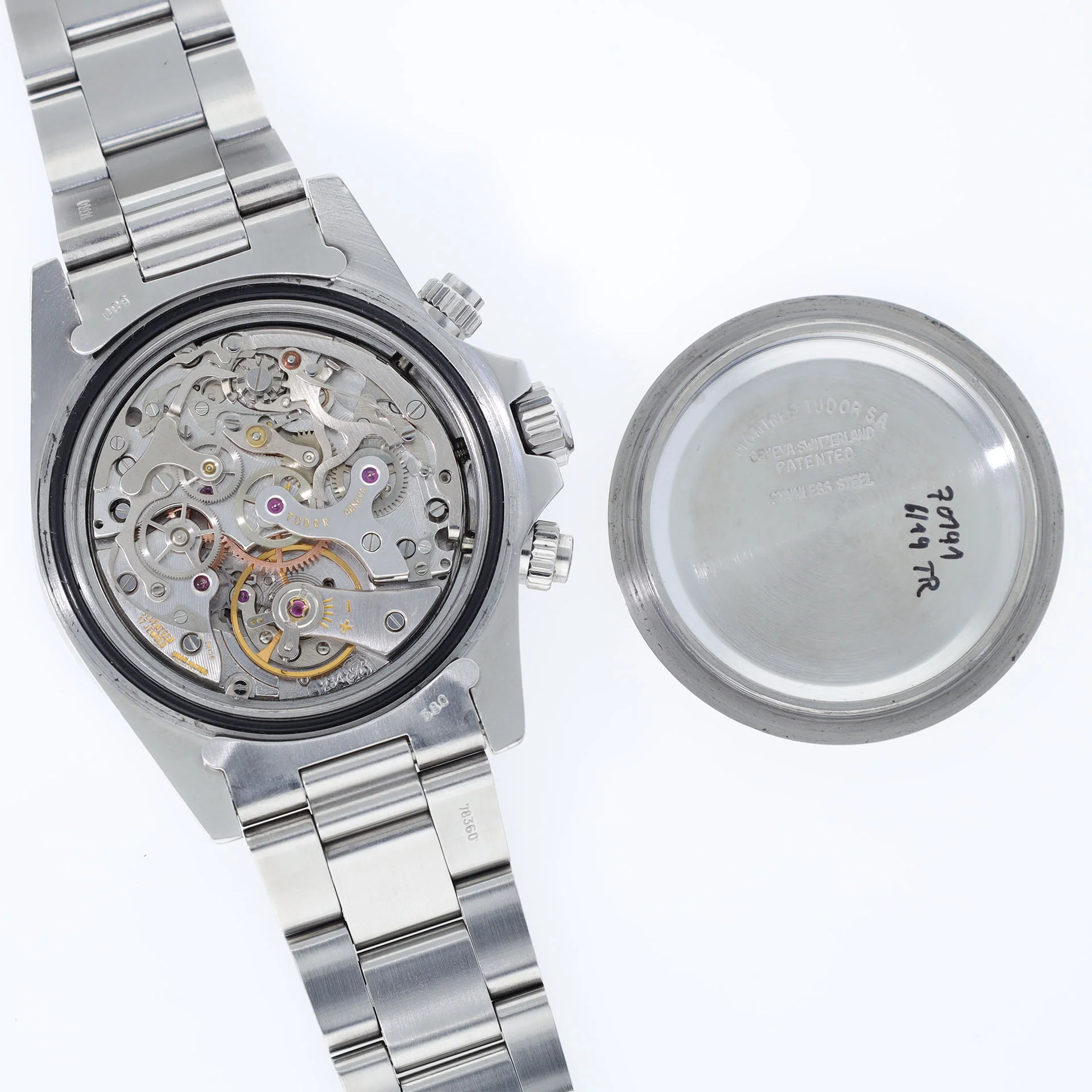 Tudor Oysterdate Chronograph 7149 Monte Carlo Grey Dial - Image 10