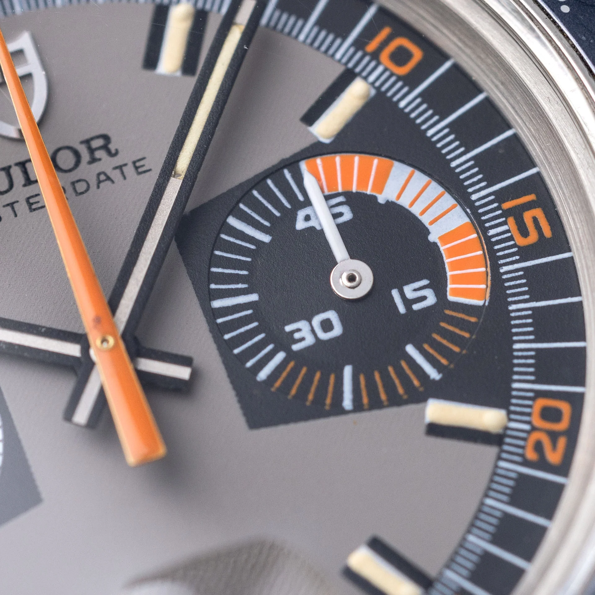 Tudor Oysterdate Chronograph 7149 Monte Carlo Grey Dial - Image 6