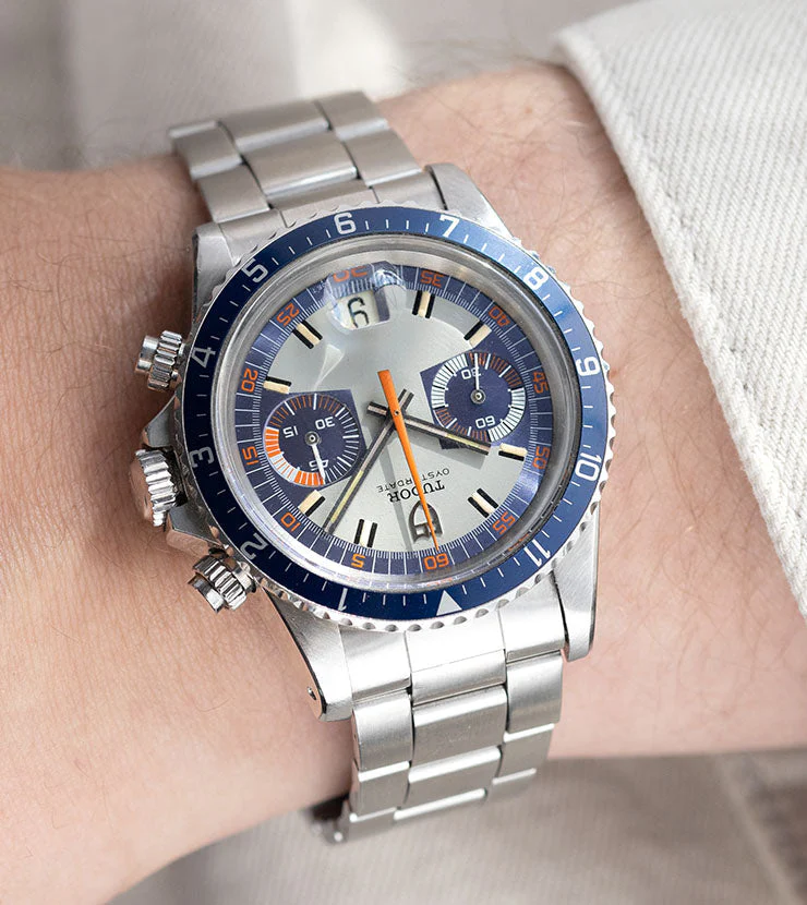 Tudor Monte Carlo Chronograph 7169 Blue Dial and Bezel - Image 13