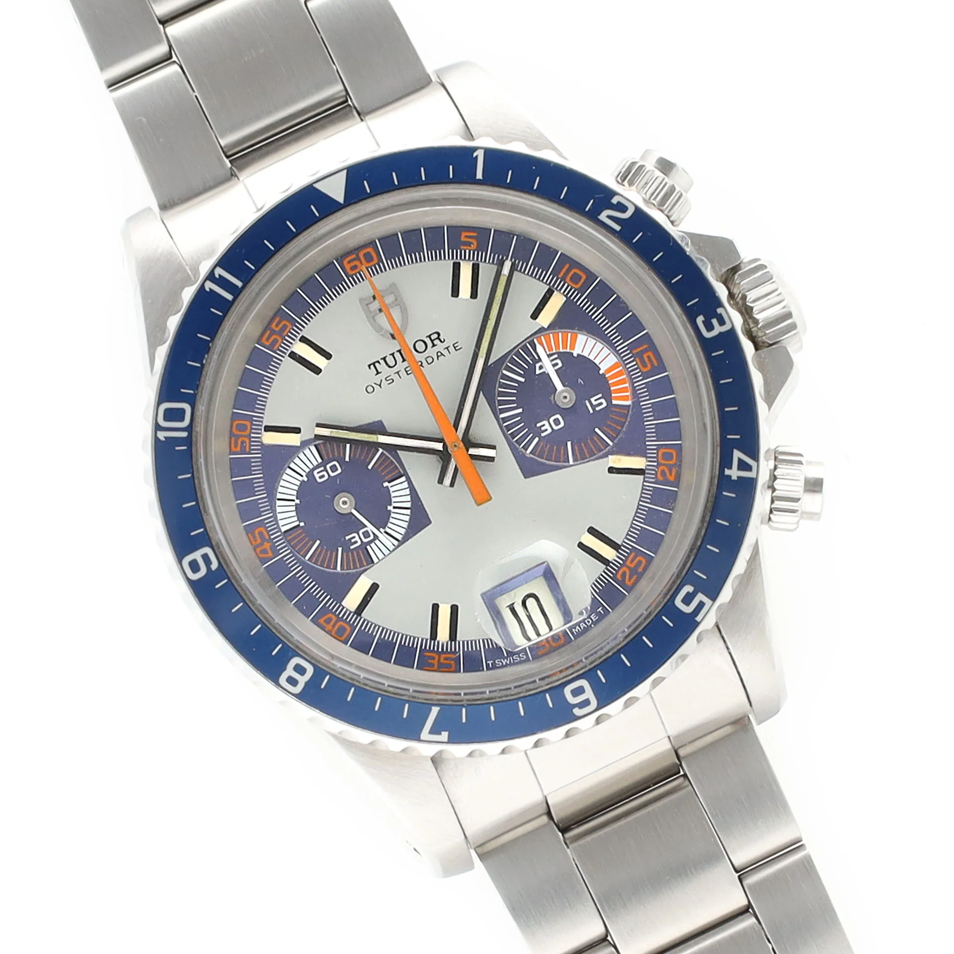 Tudor Monte Carlo Chronograph 7169 Blue Dial and Bezel - Image 4
