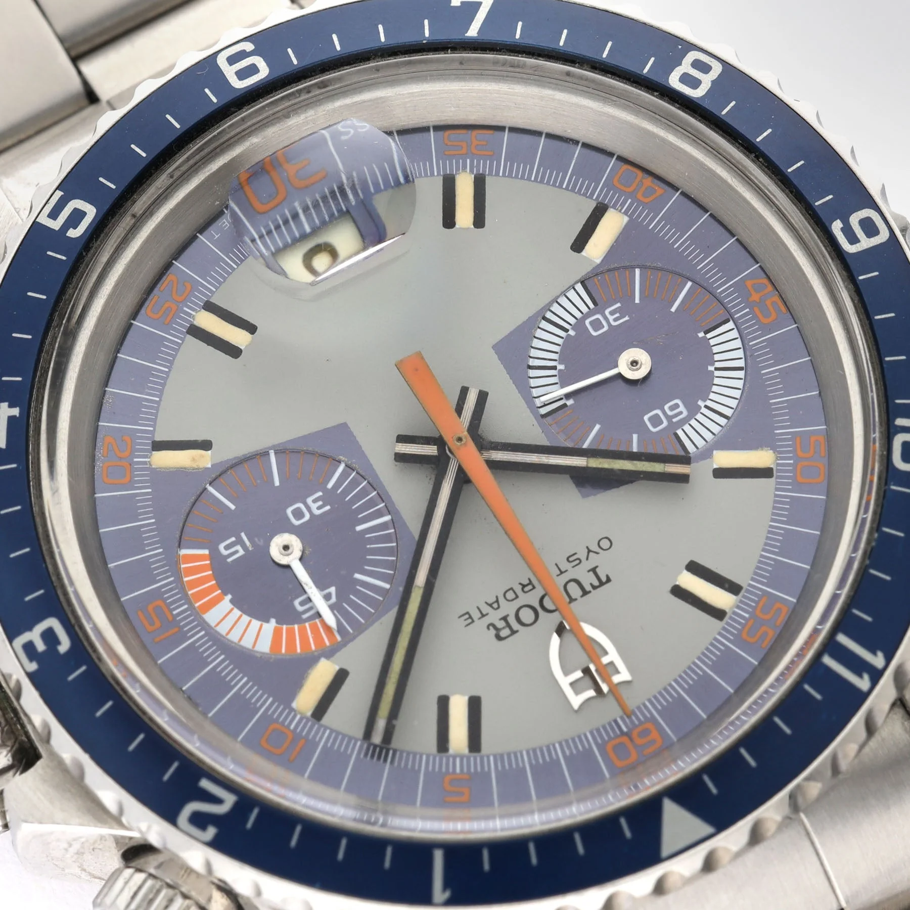 Tudor Monte Carlo Chronograph 7169 Blue Dial and Bezel - Image 5