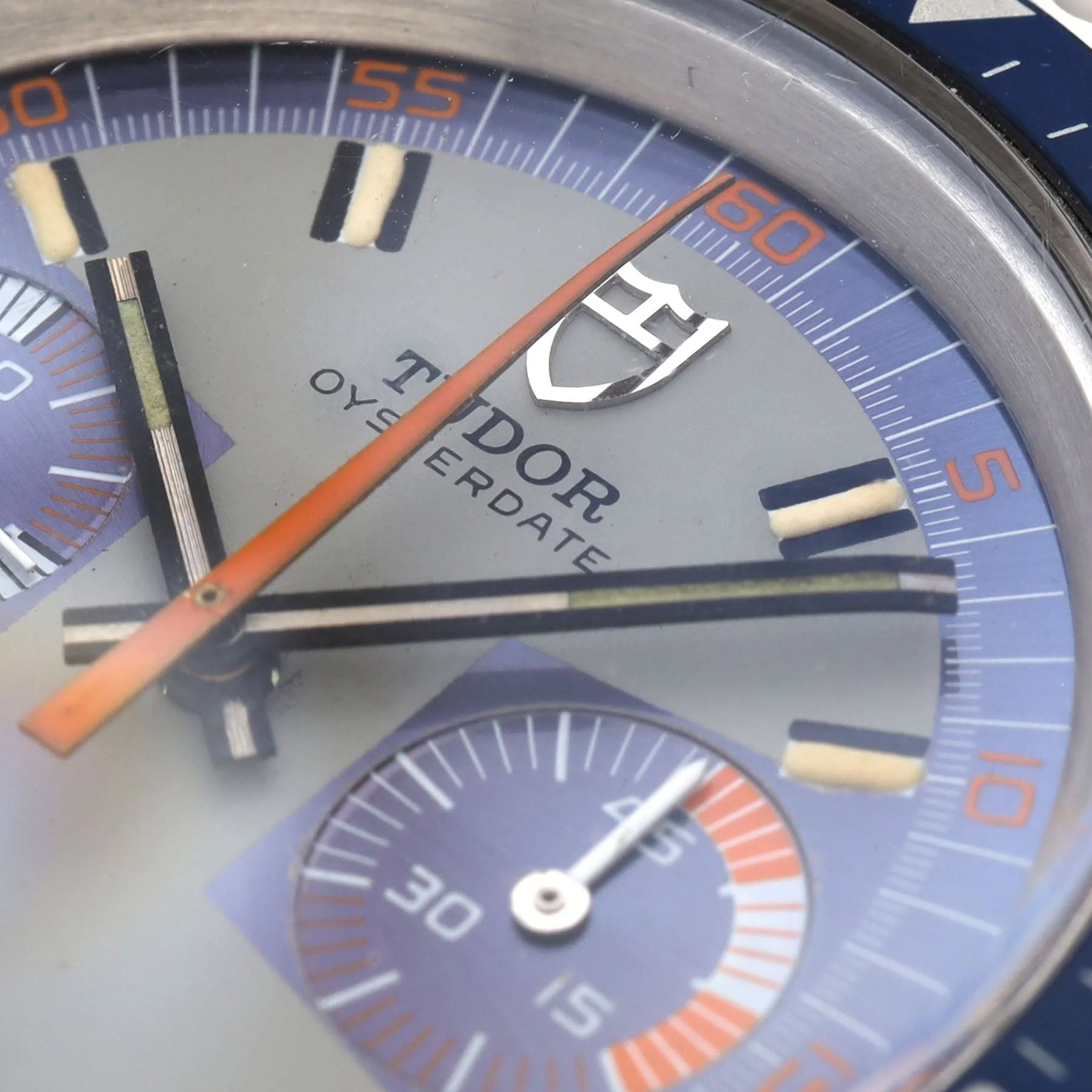 Tudor Monte Carlo Chronograph 7169 Blue Dial and Bezel - Image 8