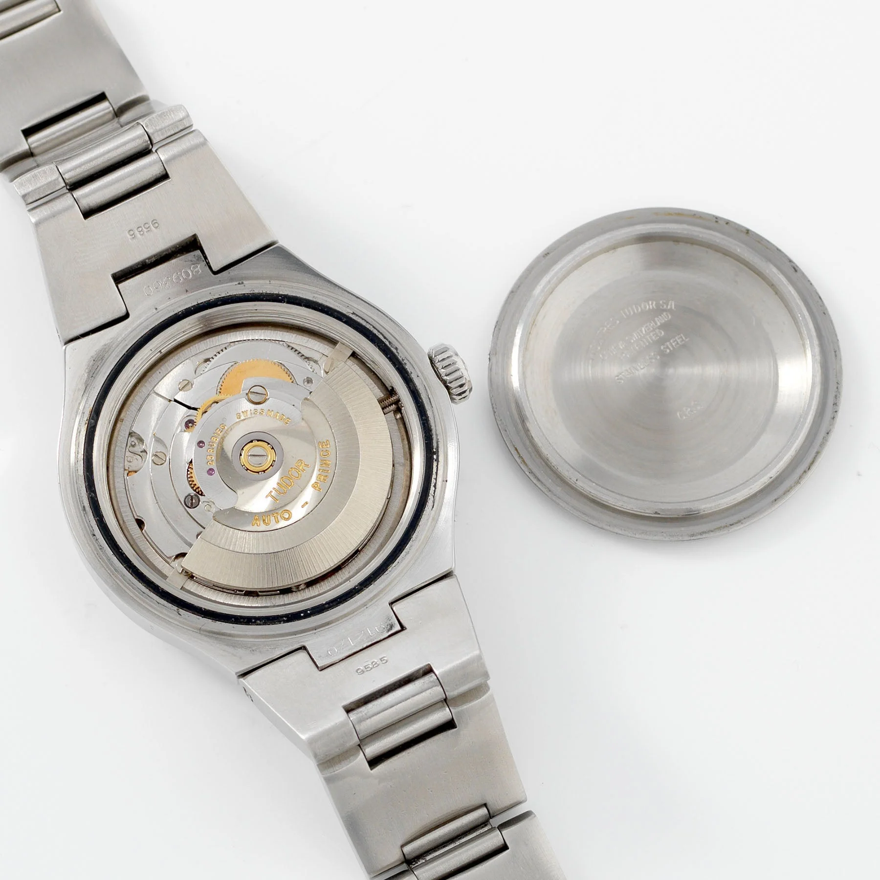 Tudor Prince Oysterdate 9121/0 Burgundy Dial with Papers - Image 8