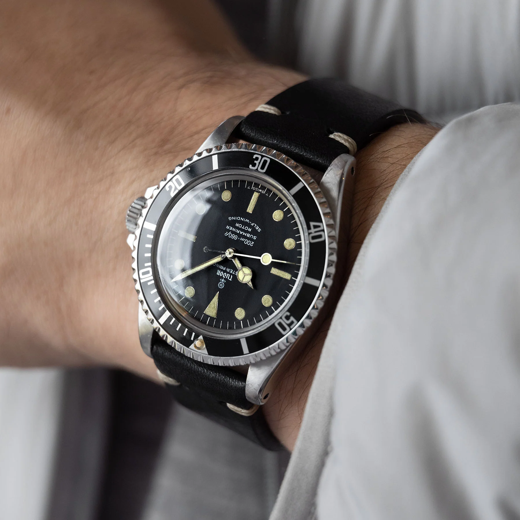 Tudor Submariner 7928 Gilt Minute Track - Image 3