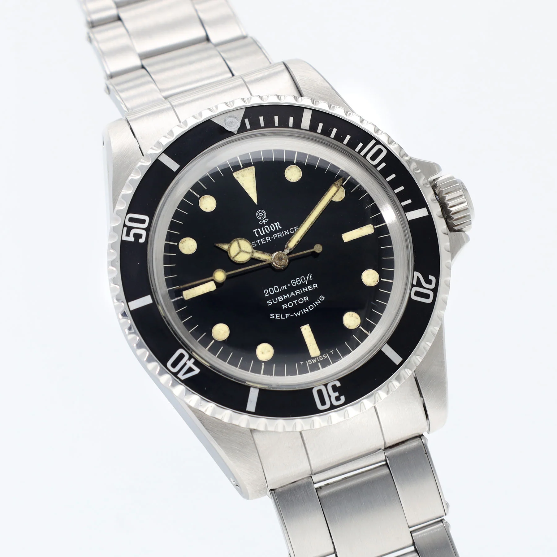 Tudor Submariner 7928 Glossy Dial with Gilt Minute Track - Image 5
