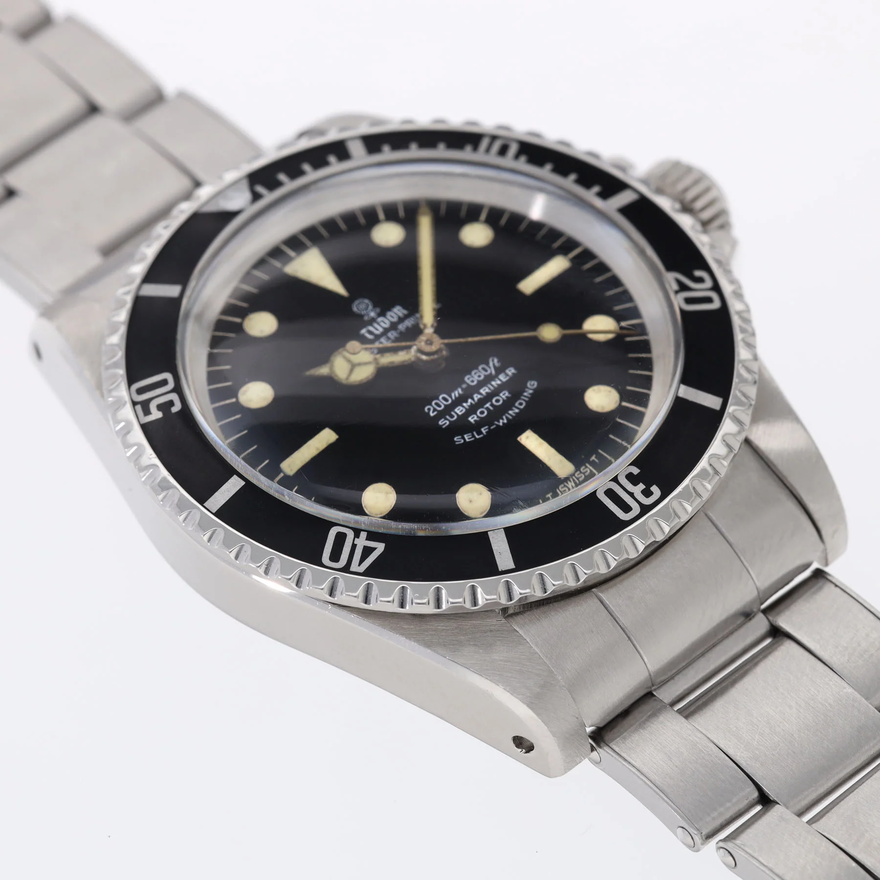 Tudor Submariner 7928 Glossy Dial with Gilt Minute Track - Image 9