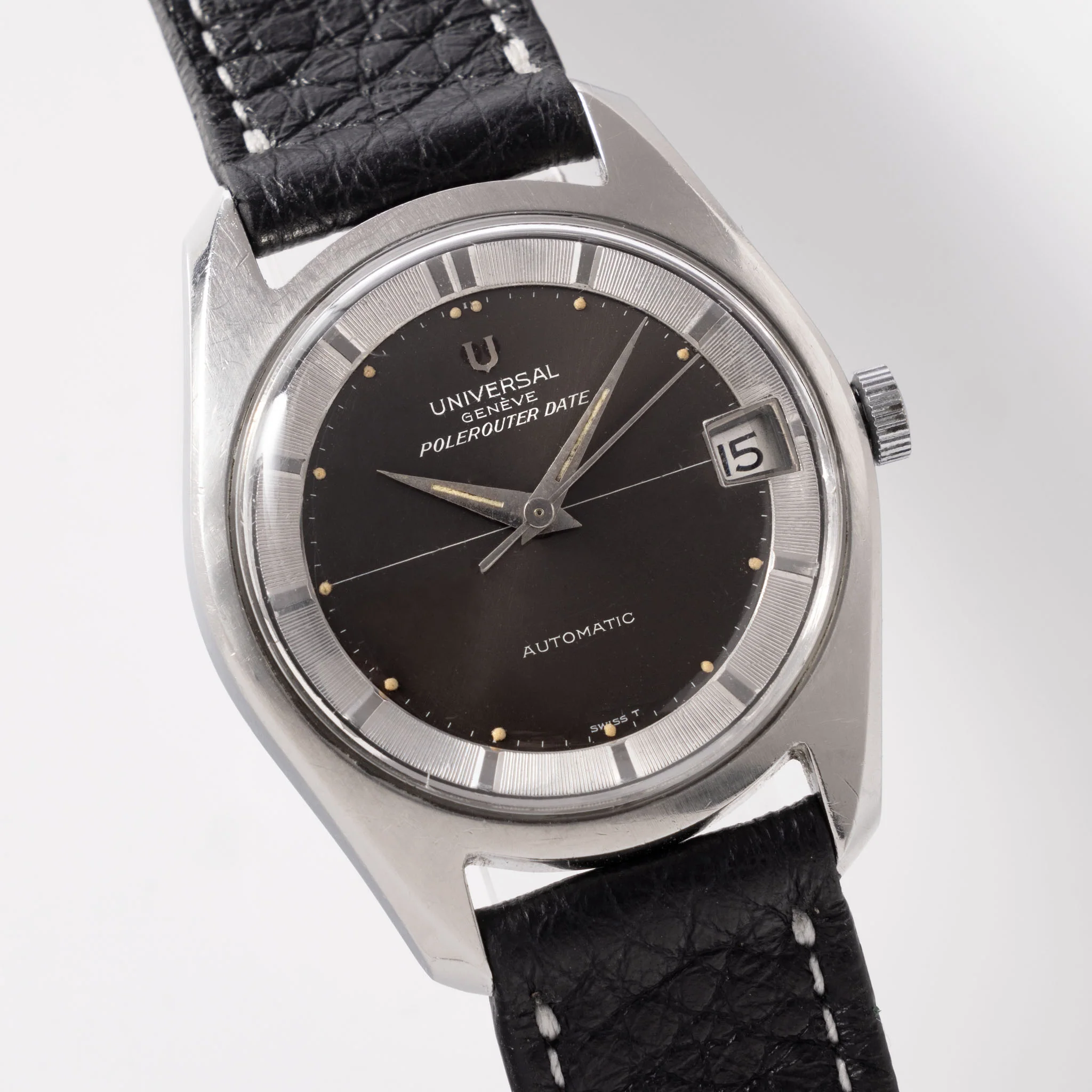 Universal Geneve Polerouter Date Ref 869113/04 - Image 4