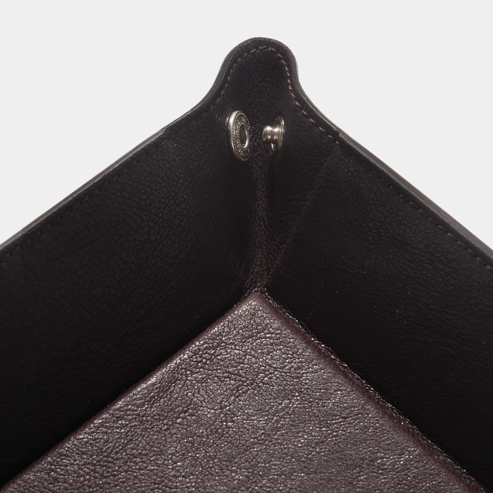 Washed Brown Big Leather Valet Tray - Image 4